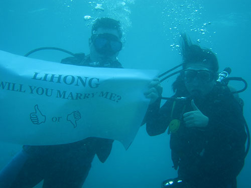 She said, yes!
