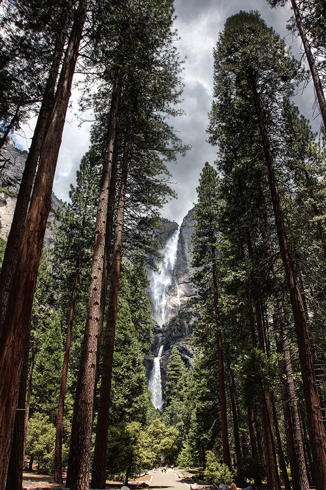 Upper Yosemite Falls Lower Yosemite Falls